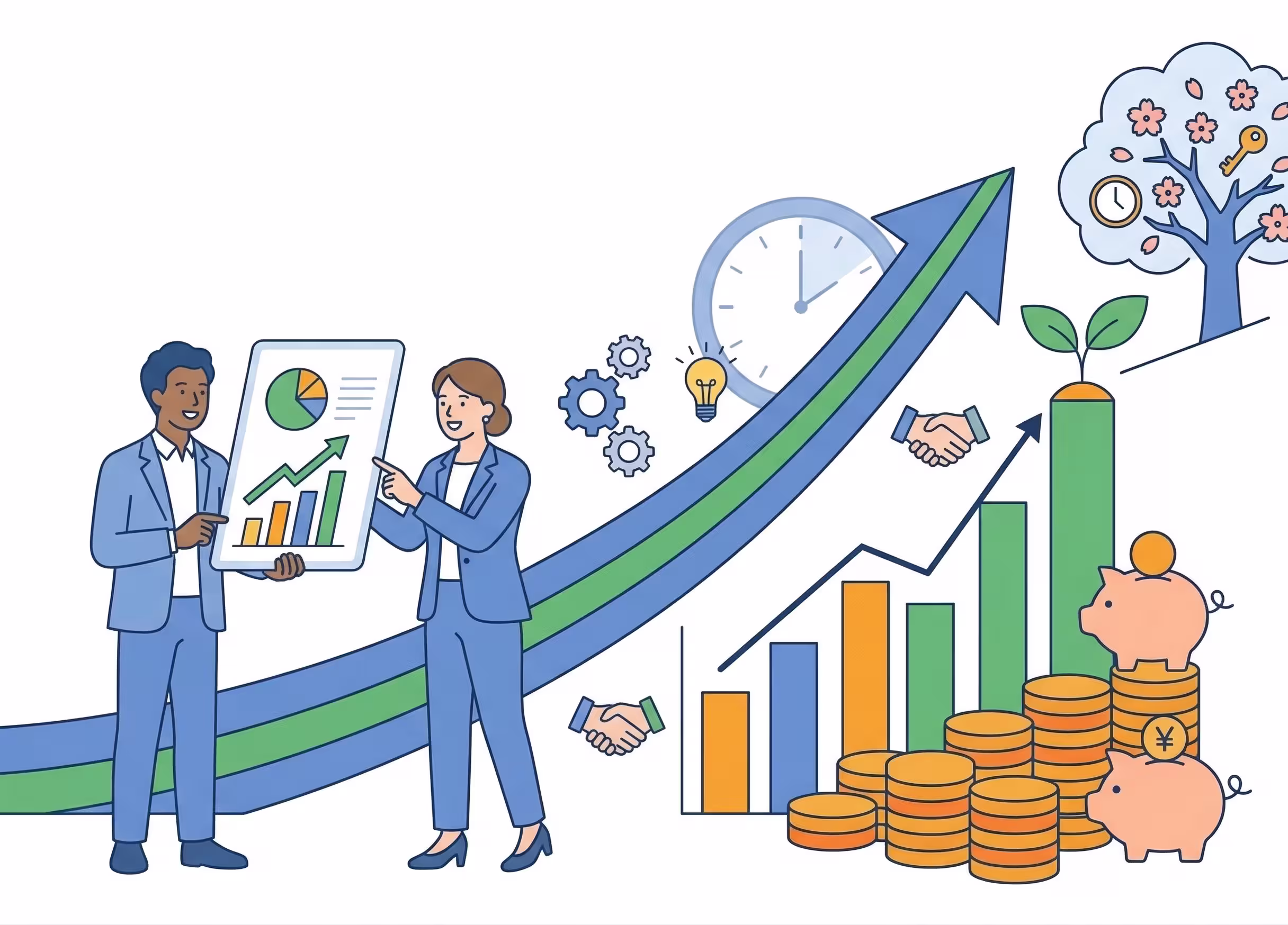 データ分析に基づき、未来にお金を残すための経営支援・財務サポート